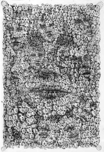 Artwork: Faces by Lee Conklin Artwork: Faces by Lee Conklin